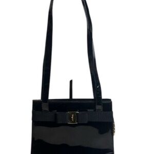 Salvatore Ferragamo Vara Bow Purse with free Salvatoreo Ferragam Wallet EUC